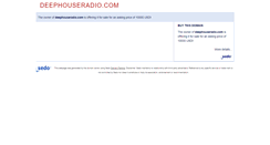 Desktop Screenshot of deephouseradio.com
